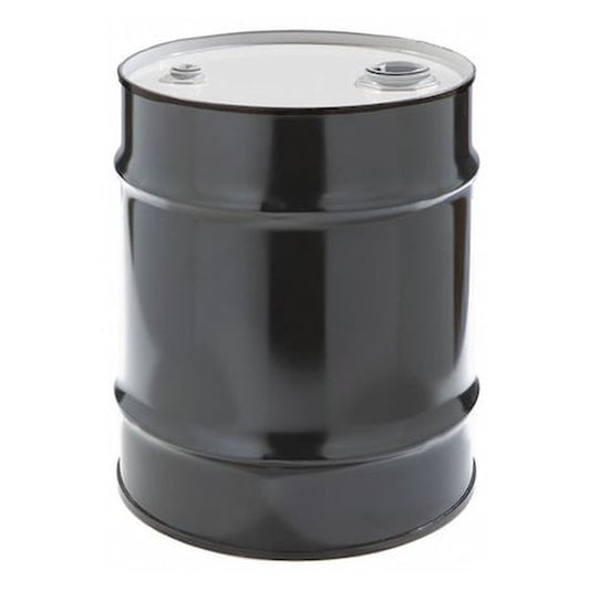 Hathoro Select 10-Gallon Closed-Head Steel Transport Drum with Bungs - Black - Primary View (H1620026)