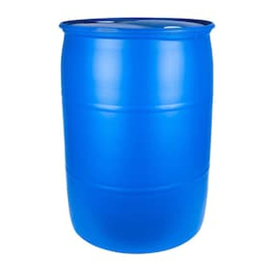Basco 55-Gallon Reconditioned Polyethylene Tight-Head Drum - Natural/Blue - Primary View (H5525126)
