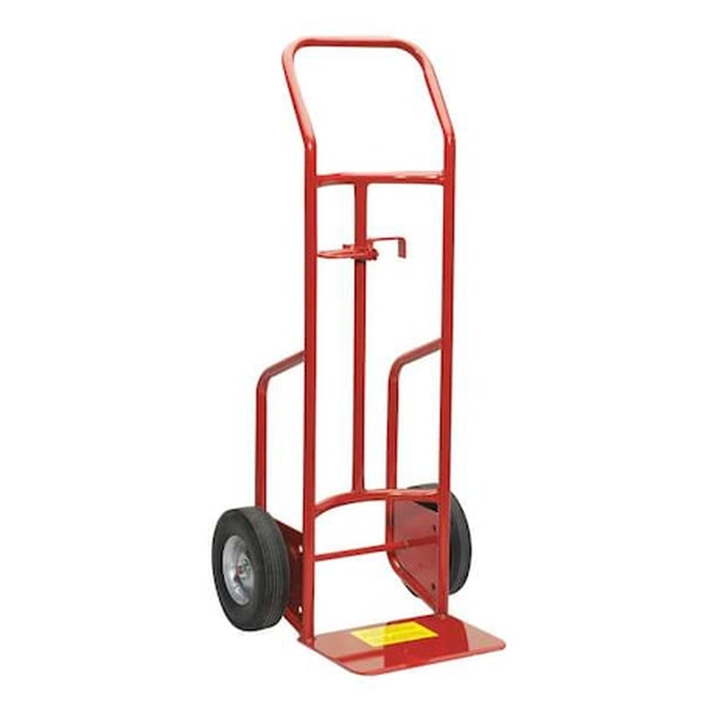 Dayton 800 lb Capacity Two-Wheel Heavy-Duty Steel Drum Hand Truck - Red - Primary View (H2960404)