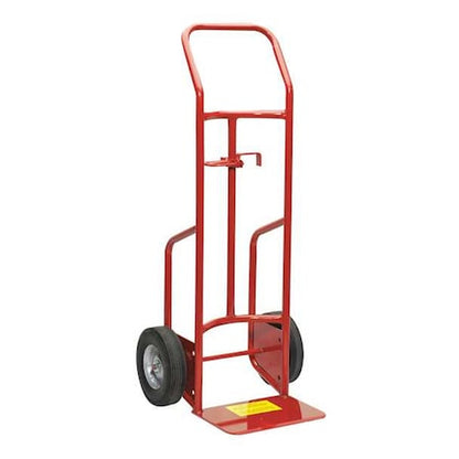 Dayton 800 lb Capacity Two-Wheel Heavy-Duty Steel Drum Hand Truck - Red - Primary View (H2960404)