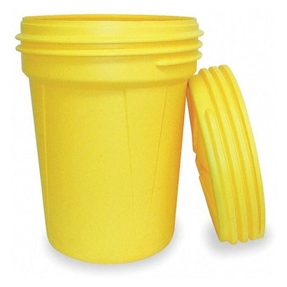 Eagle Mfg 30-Gallon Polyethylene Open-Head Salvage Drum - Yellow (UN-Rated) - Primary View (H0954737)