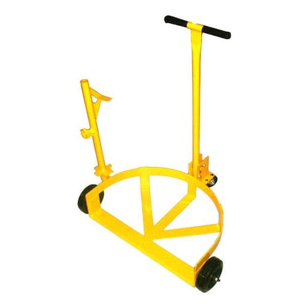 Hathoro Select Universal Adjustable Drum Dolly for 5 to 55 Gallon Containers - Safety Yellow - Primary View (H0719232)
