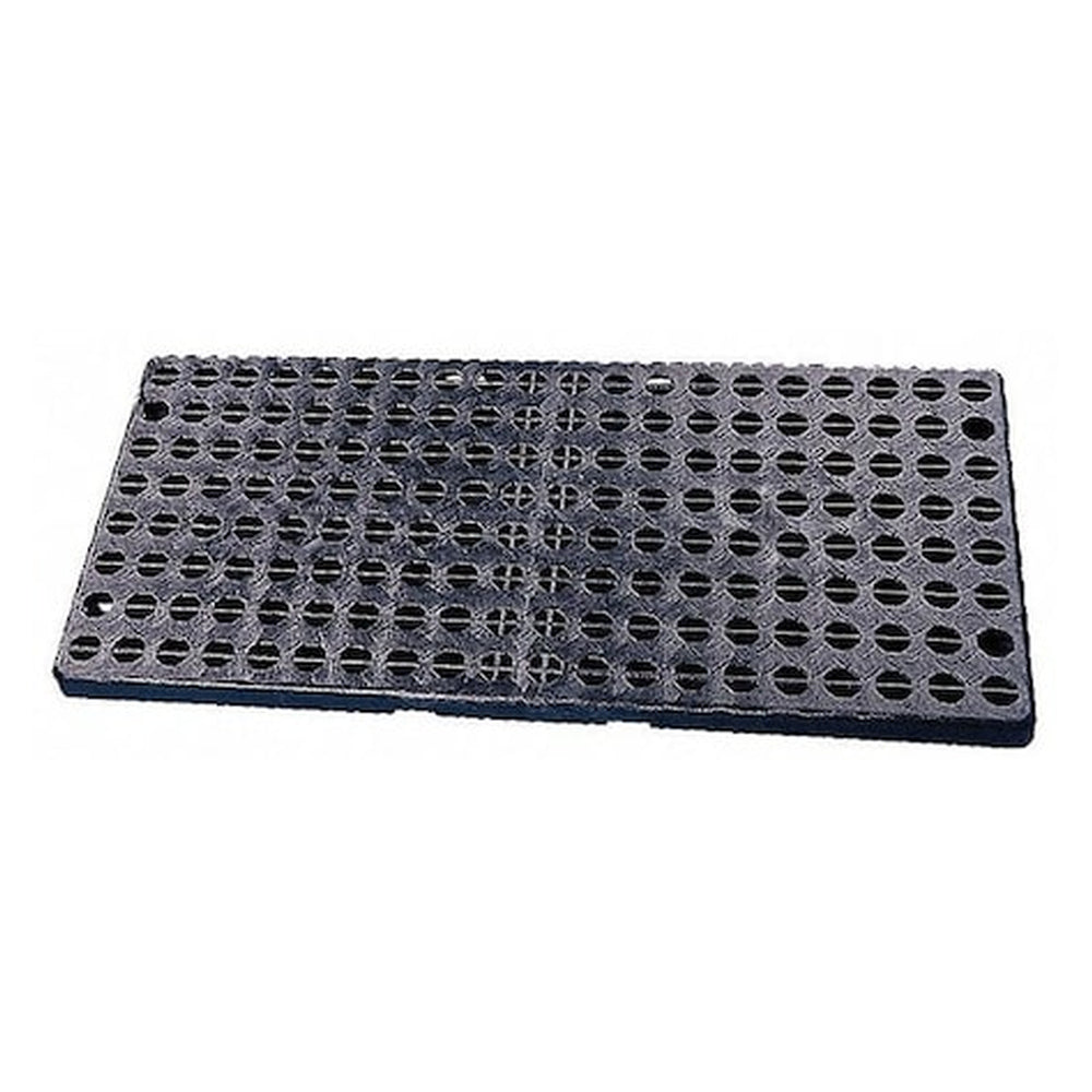 ENPAC 7006-BK 2-Drum Heavy-Duty Polyethylene Spill Pallet Replacement Grate (48" x 23") - Black - Primary View (H3022582)