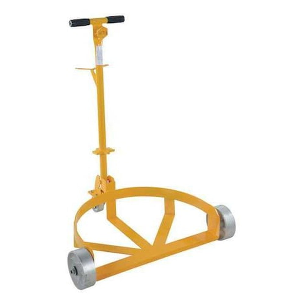 Vestil Cast Iron Low-Profile Heavy-Duty Drum Caddie with Tow Handle (1,000 lb Capacity) - Primary View (H5438371)