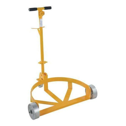 Vestil Cast Iron Low-Profile Heavy-Duty Drum Caddie with Tow Handle (1,000 lb Capacity) - Primary View (H5438371)