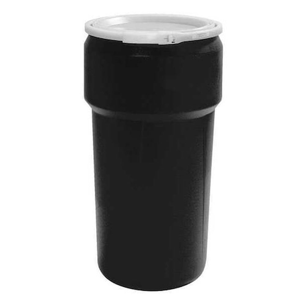 Eagle Mfg 20-Gallon HDPE Open-Head Poly Drum with Lever Lock Ring - Blue - Primary View (H6540068)