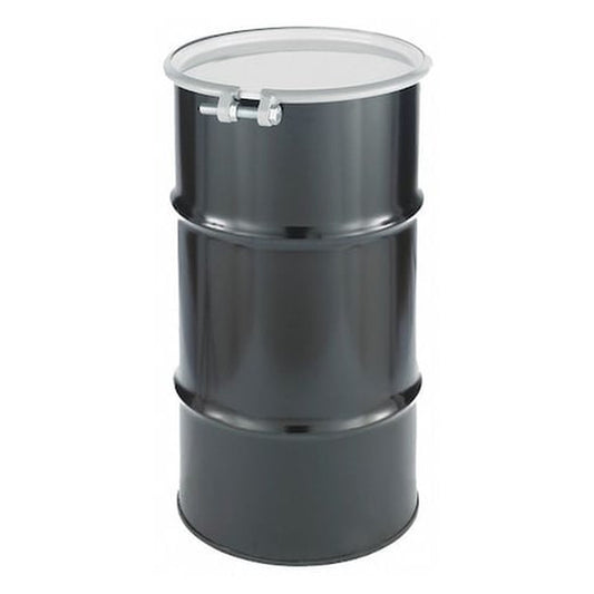 Hathoro Select 16-Gallon Open-Head Steel Transport Drum with Ring - Black - Primary View (H5815031)
