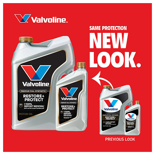 Valvoline Restore & Protect Full Synthetic 5W-30 Motor Oil 5 Quart (3-Pack)