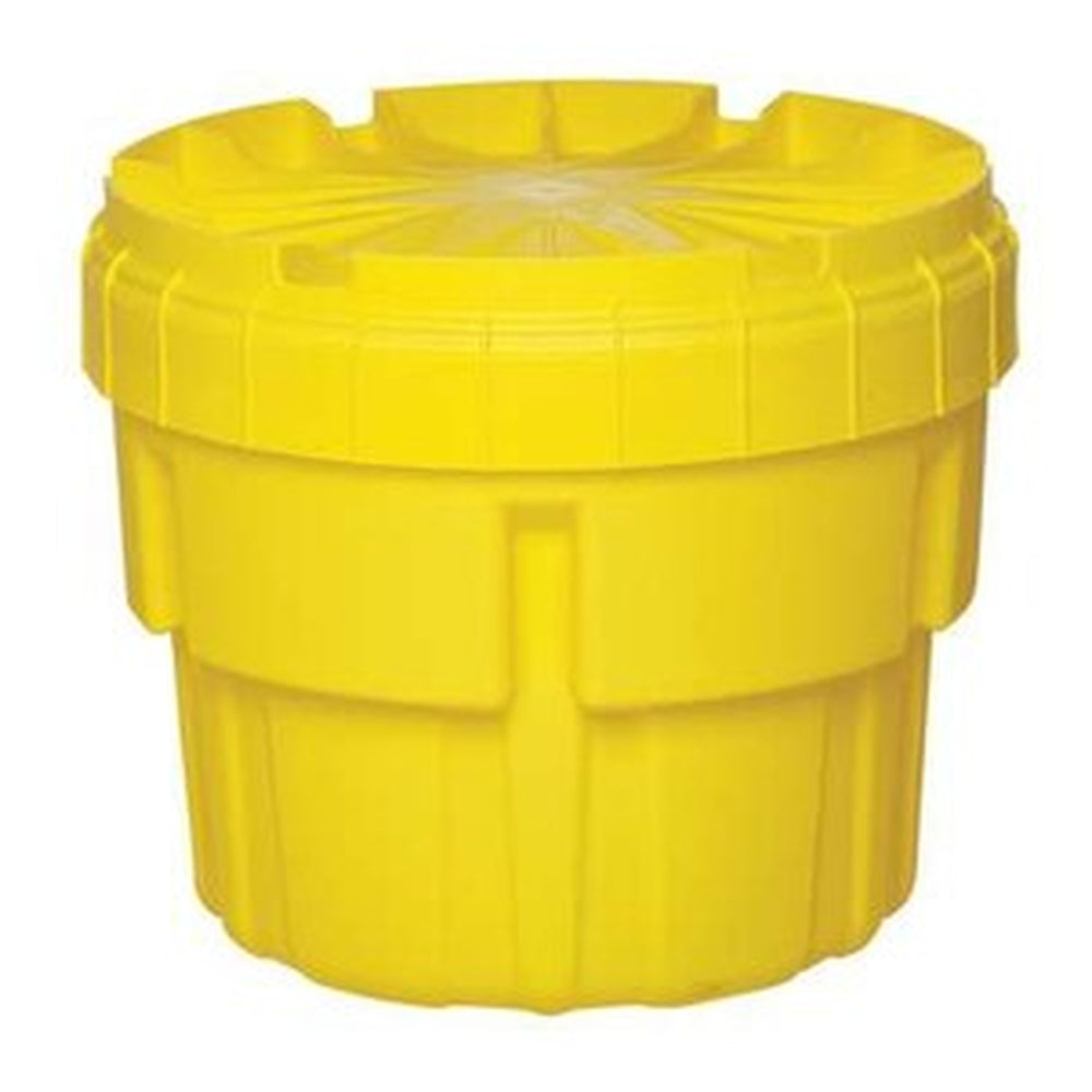 ENPAC 20-Gallon Polyethylene Open-Head Wheeled Salvage Drum - Yellow - View 4 (H3904512)