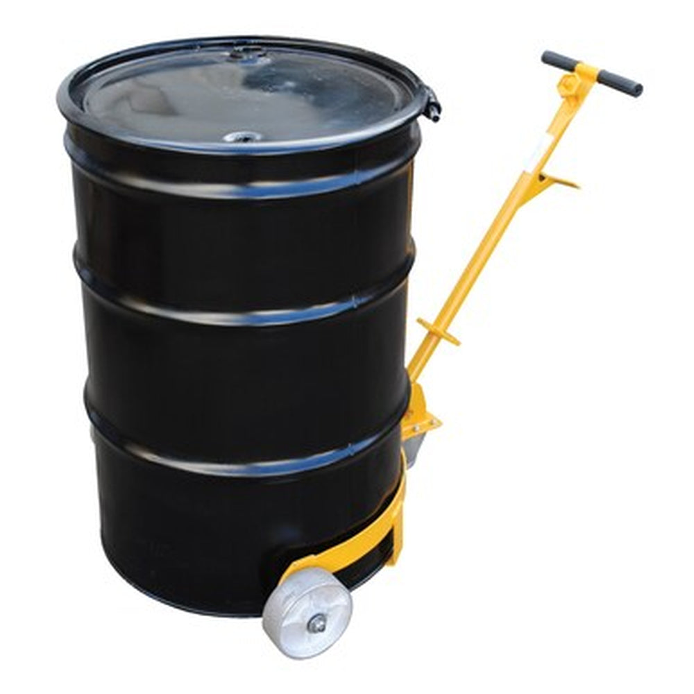 Vestil Cast Iron Low-Profile Heavy-Duty Drum Caddie with Tow Handle (1,000 lb Capacity) - View 4 (H5438371)