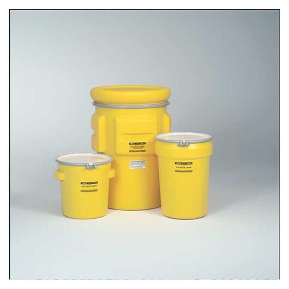 Eagle Mfg 30-Gallon Polyethylene Salvage Overpack Drum - Yellow - View 4 (H3290883)