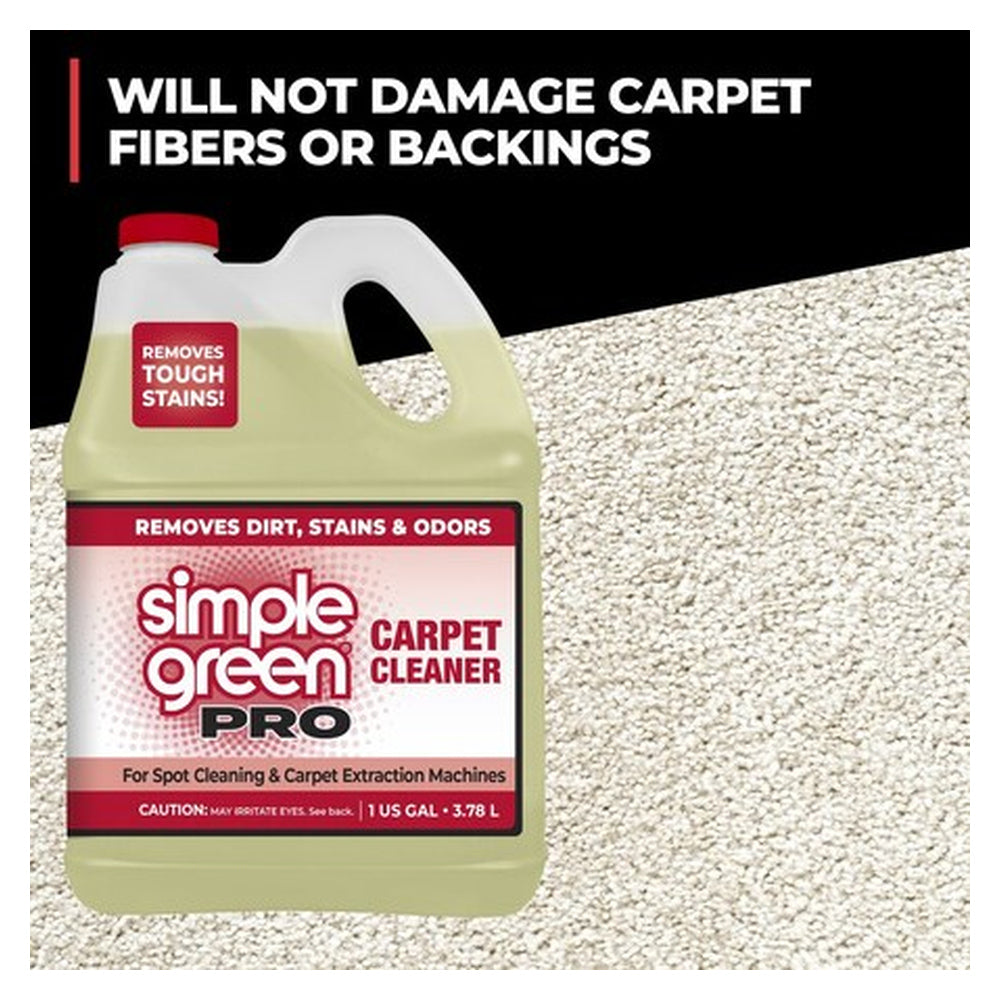 Simple Green Commercial Carpet Cleaner & Extraction Fluid - 1 Gallon Jug - View 5 (H416278021)