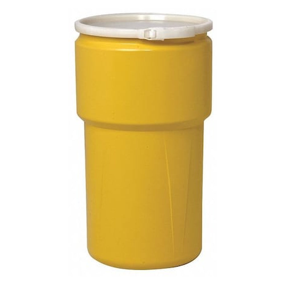 Eagle Mfg 30-Gallon Polyethylene Open-Head Overpack Spill Drum - Yellow - View 5 (H0673644)
