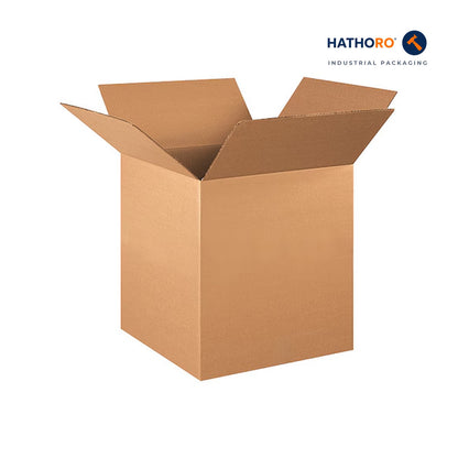 Hathoro 16 x 16 x 18 inch corrugated shipping box