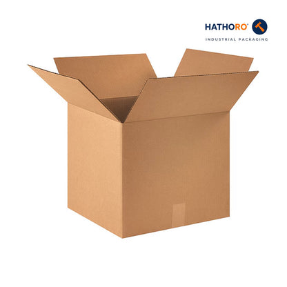 Hathoro 16 x 16 x 14 inch corrugated shipping box