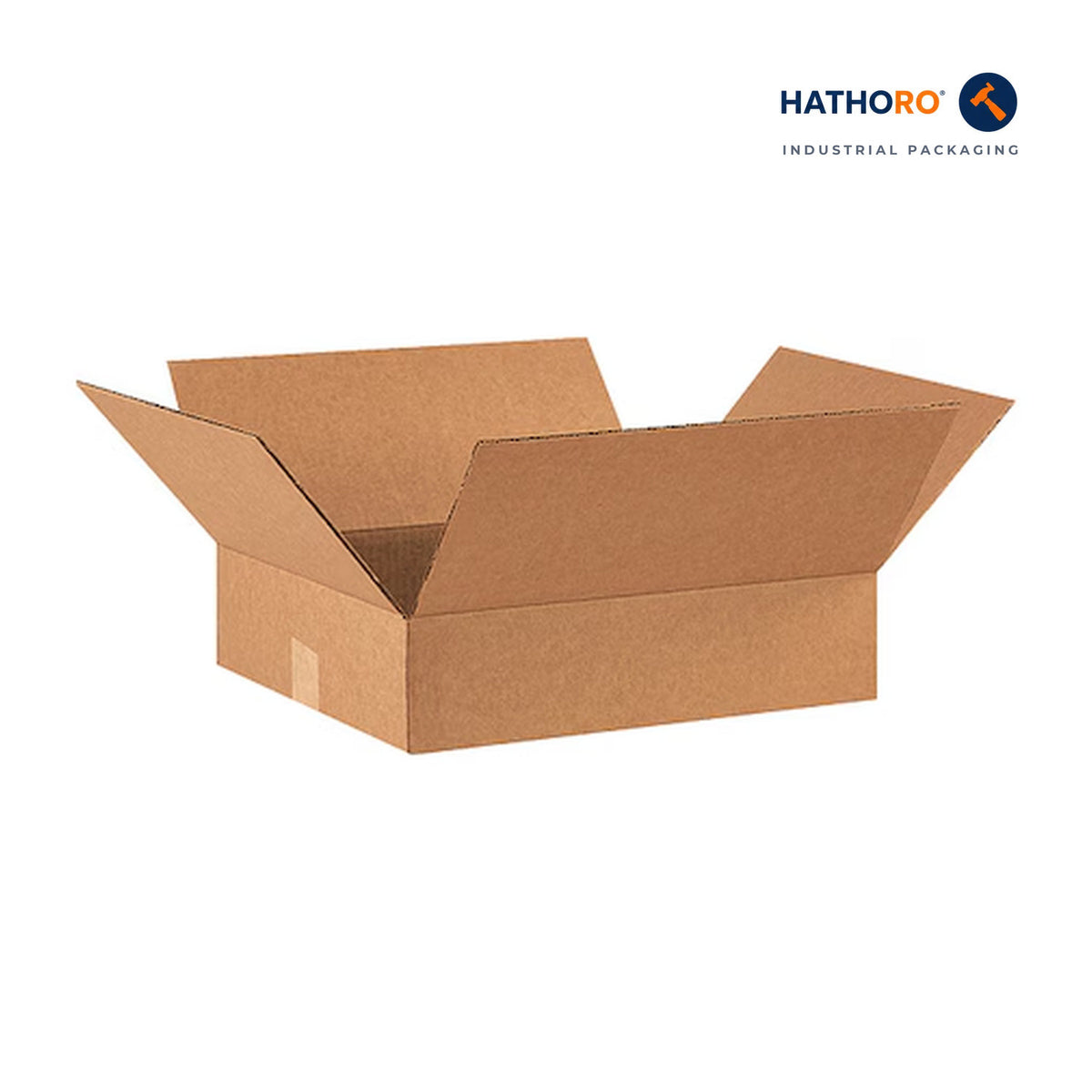 Hathoro 16 x 14 x 4 inch corrugated shipping box