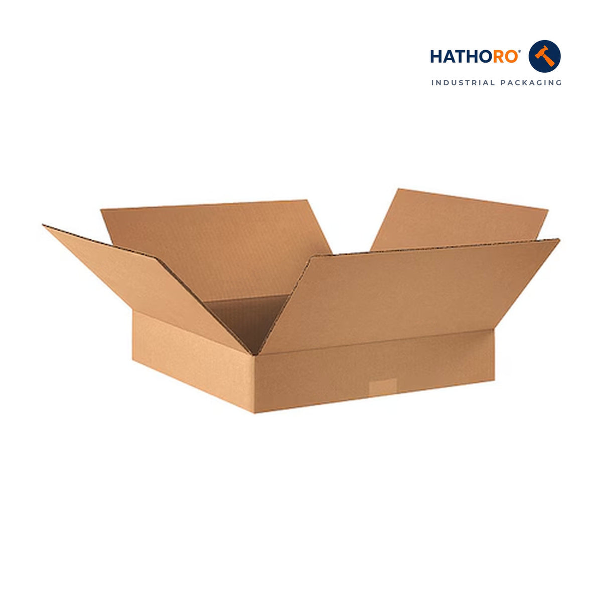 Hathoro 16 x 16 x 3 inch corrugated shipping box