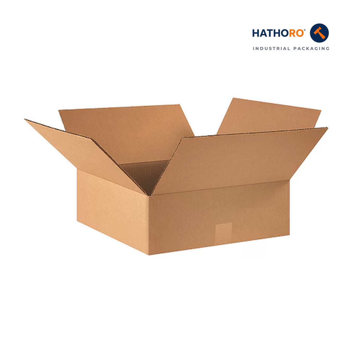 Hathoro 16 x 16 x 5 inch corrugated shipping box