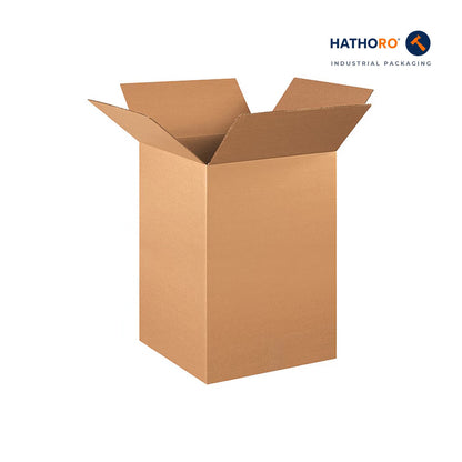 Hathoro 16 x 16 x 26 inch corrugated shipping box