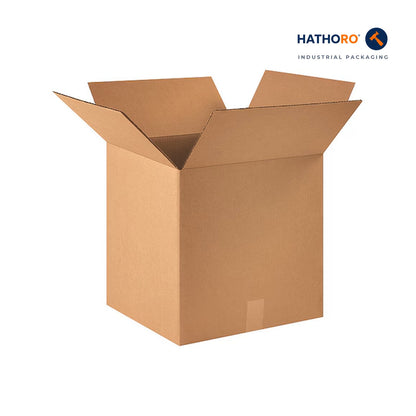Hathoro 16 x 16 x 16 inch corrugated shipping box