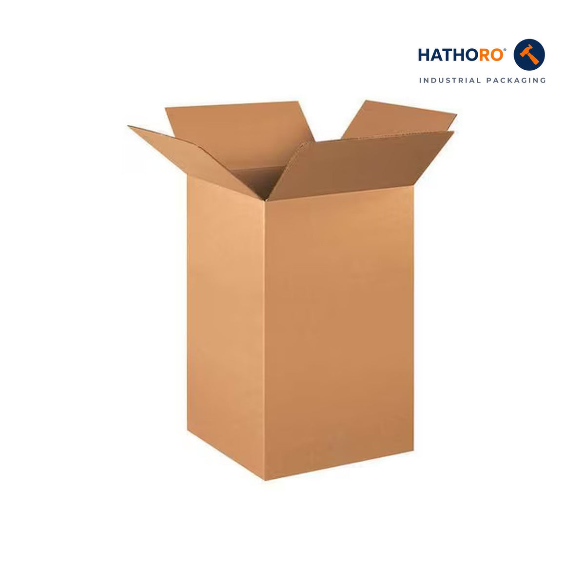 Hathoro 16 x 16 x 30 inch corrugated shipping box