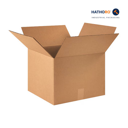 Hathoro 16 x 16 x 12 inch corrugated shipping box