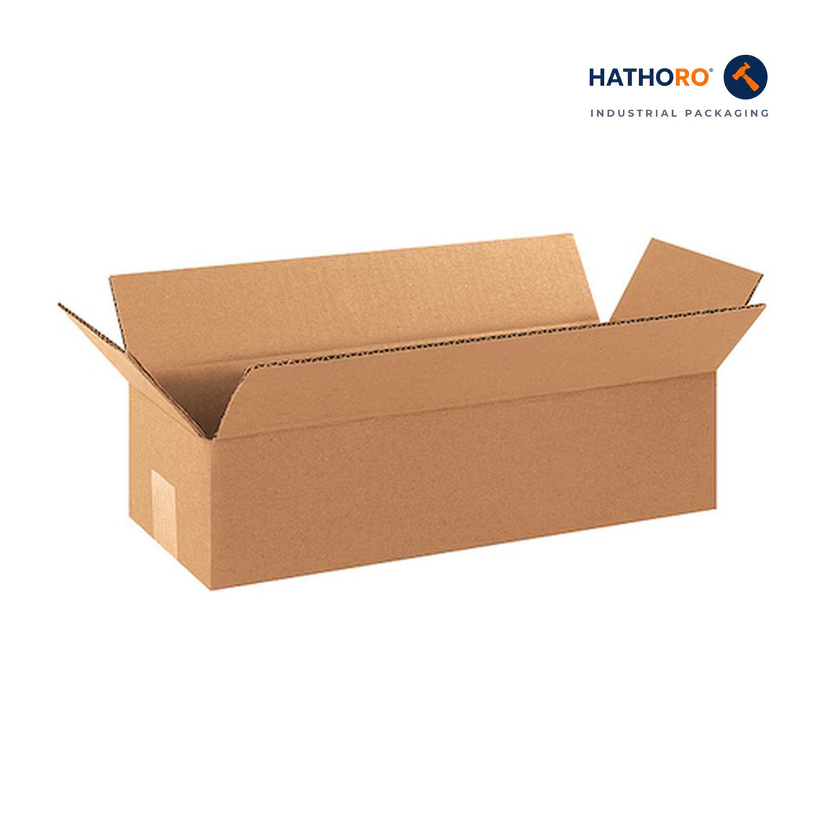 Hathoro 16 x 6 x 4 inch corrugated shipping box