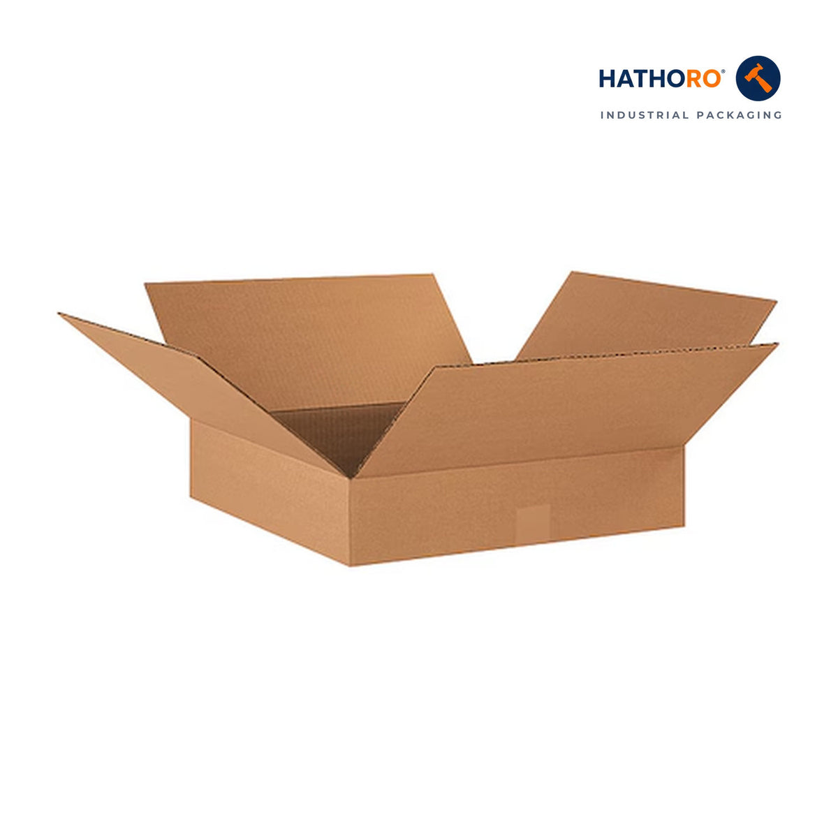 Hathoro 18 x 18 x 4 inch corrugated shipping box