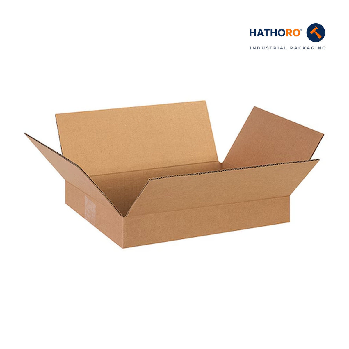 Hathoro 13 x 10 x 2 inch corrugated shipping box