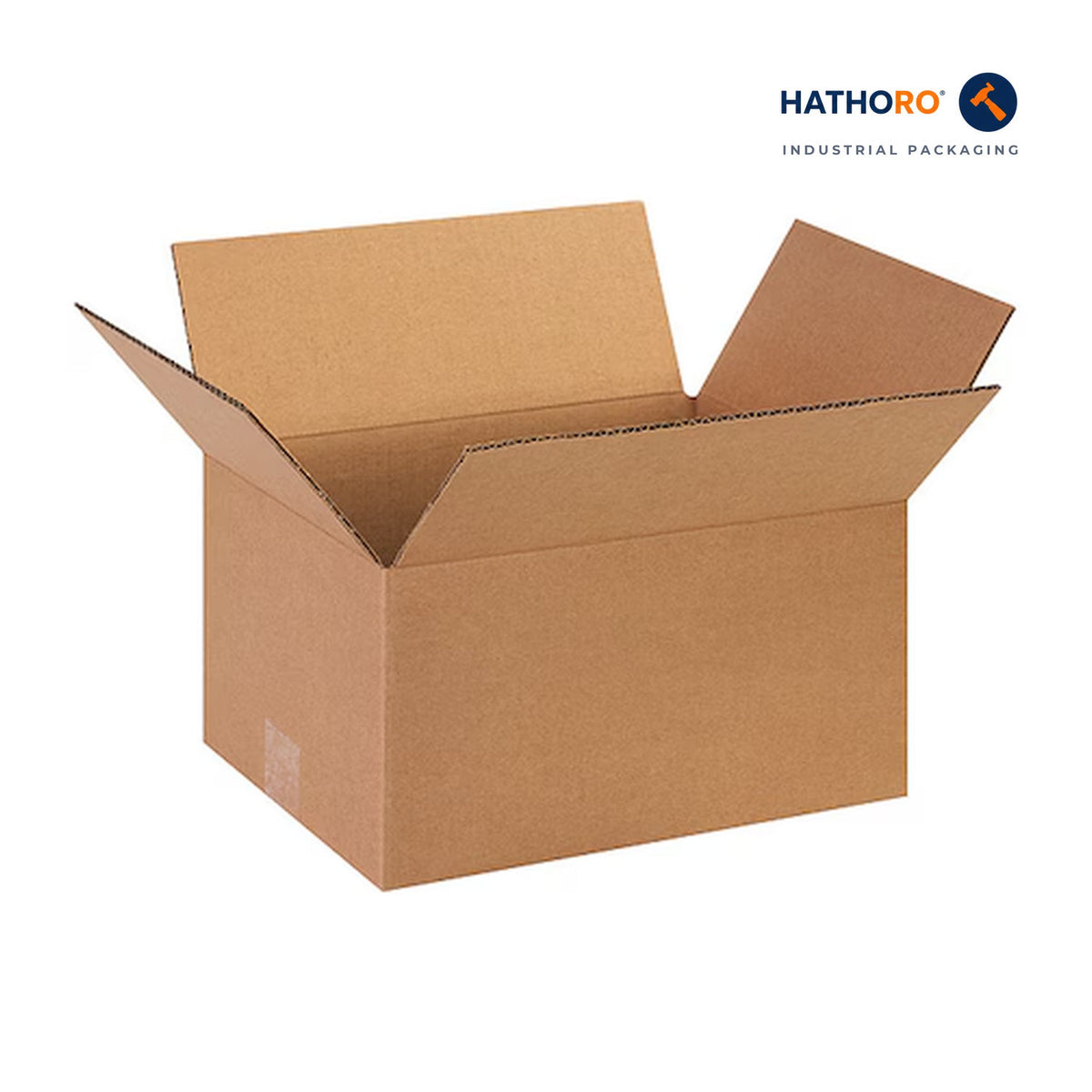 Hathoro 13 x 10 x 7 inch corrugated shipping box