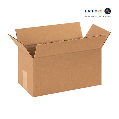 Hathoro 12 x 7 x 7 inch corrugated shipping box