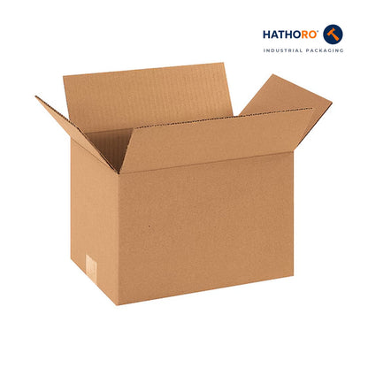 Hathoro 12 x 8 x 8 inch corrugated shipping box