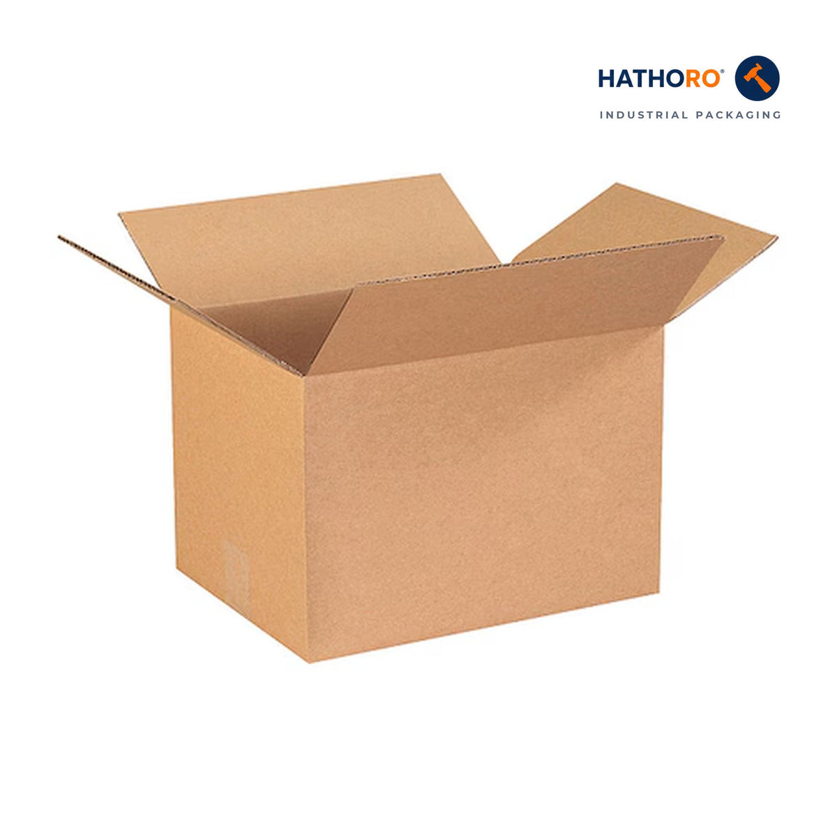 Hathoro 13-1/4 x 10-1/4 x 9 inch corrugated shipping box