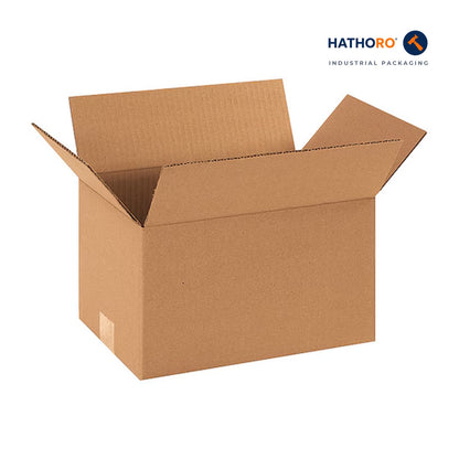 Hathoro 12 x 8 x 7 inch corrugated shipping box