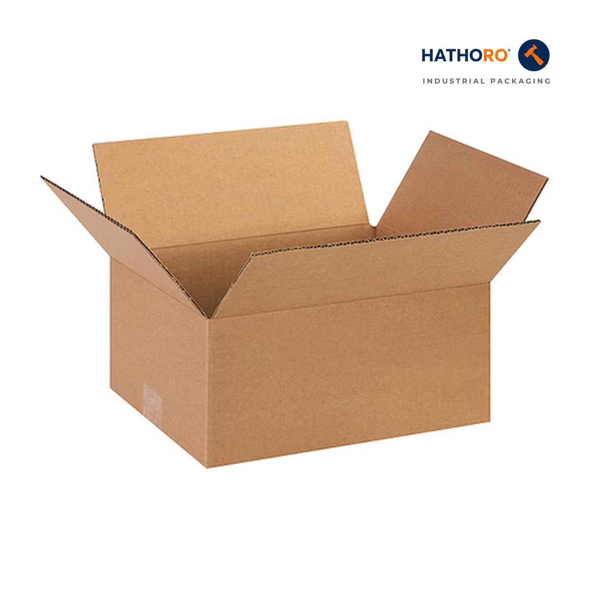 Hathoro 13 x 10 x 6 inch corrugated shipping box