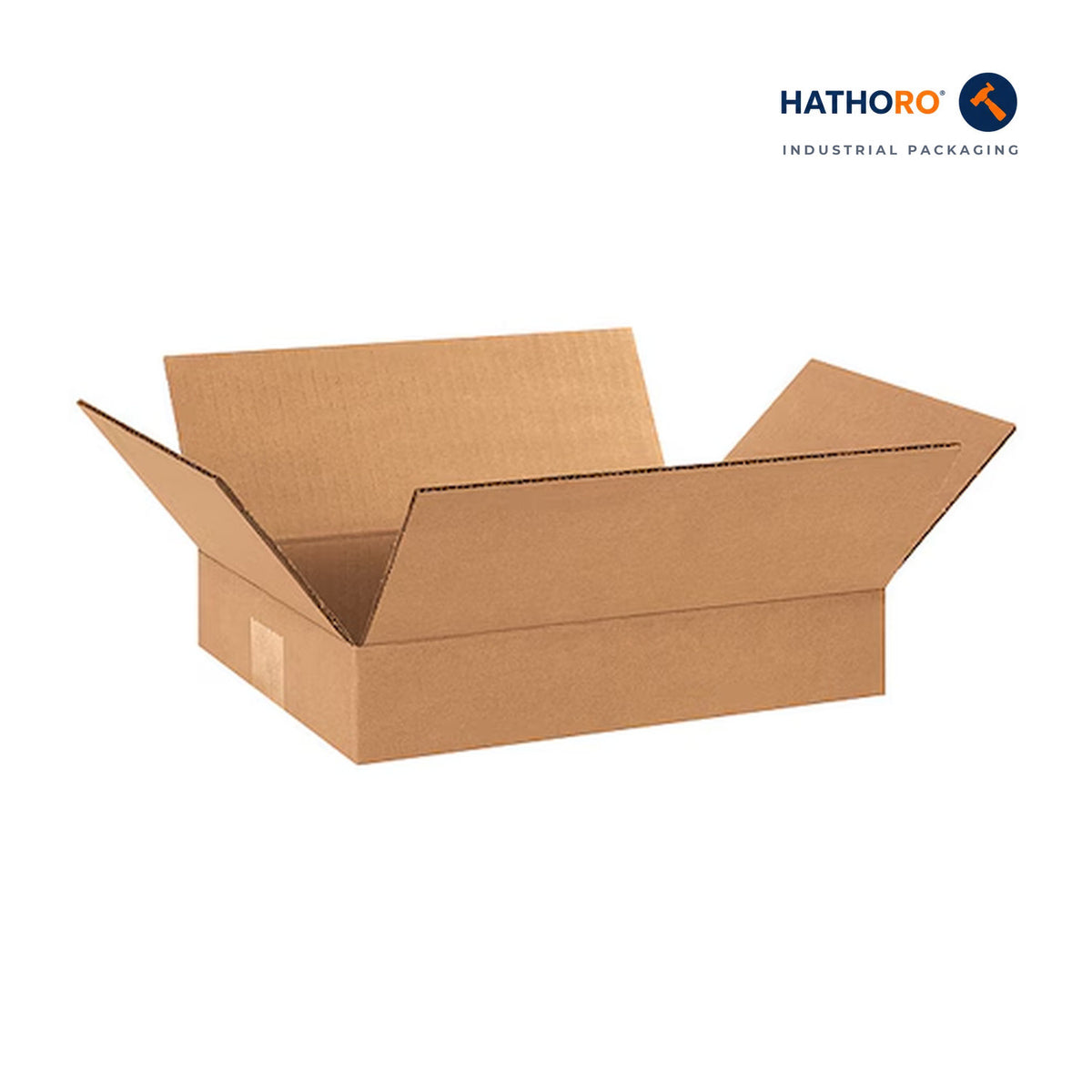 Hathoro 12 x 9 x 2 inch corrugated shipping box