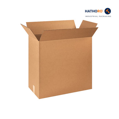 Hathoro 24 x 12 x 24 inch corrugated shipping box