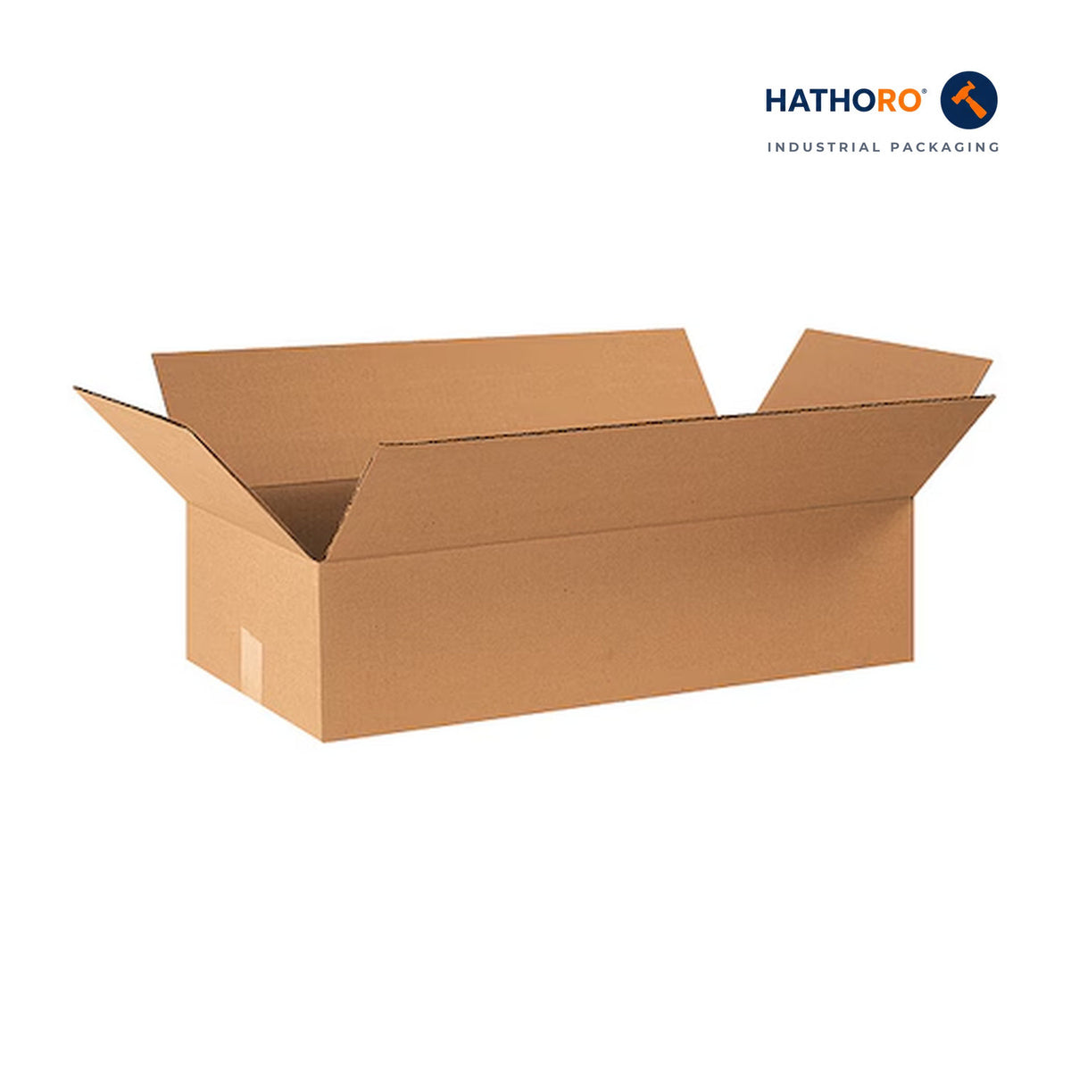 Hathoro 24 x 12 x 6 inch corrugated shipping box