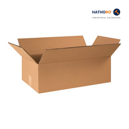 Hathoro 24 x 12 x 8 inch corrugated shipping box