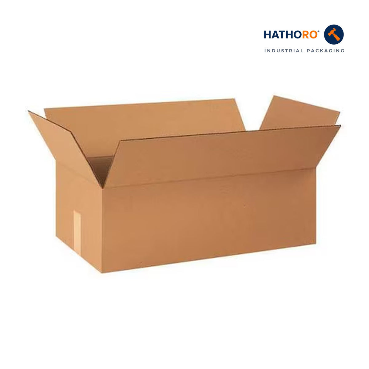 Hathoro 24 x 12-1/2 x 8 inch corrugated shipping box