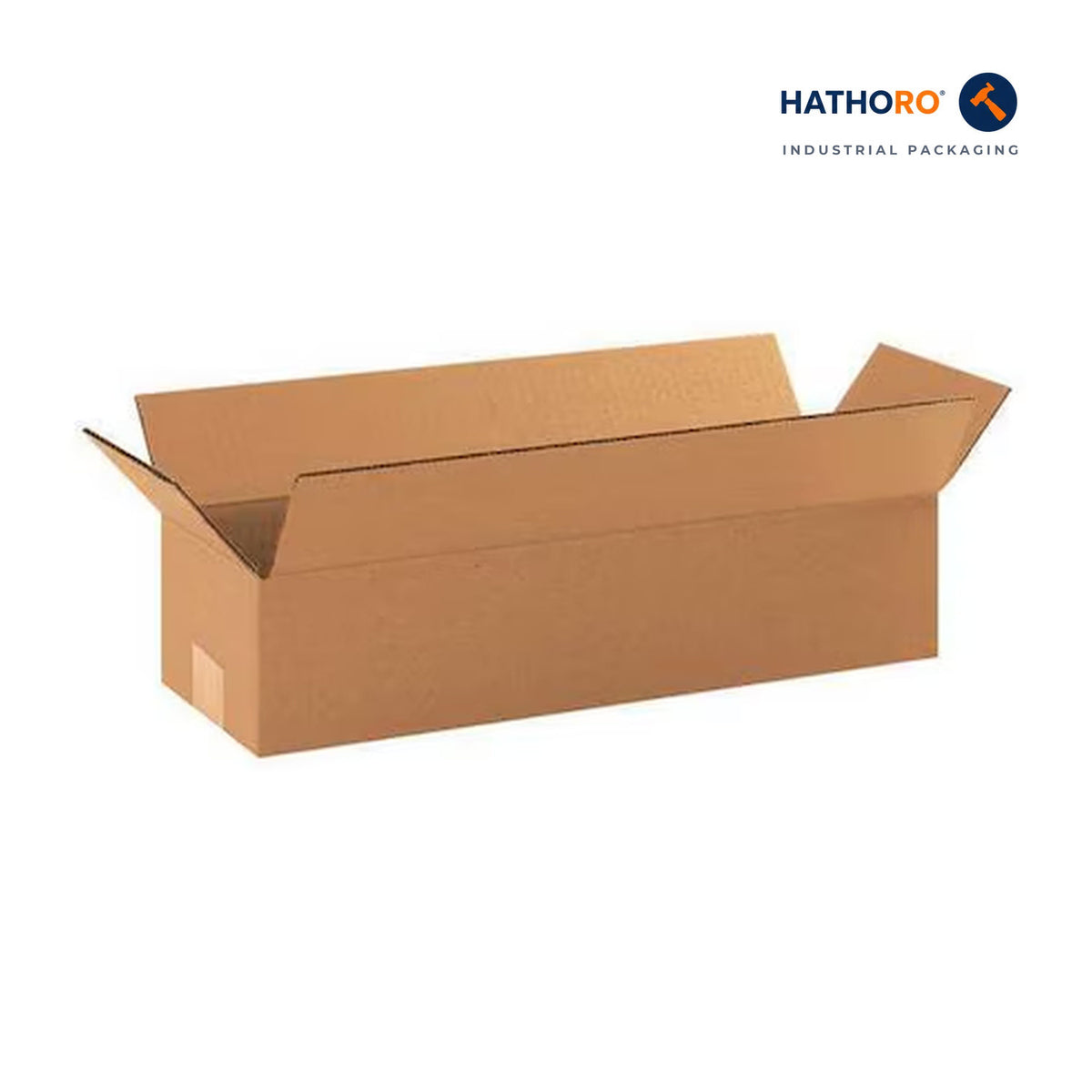 Hathoro 19 x 6 x 4 inch corrugated shipping box