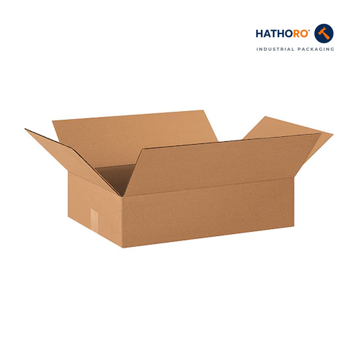 Hathoro 20 x 14 x 4 inch corrugated shipping box