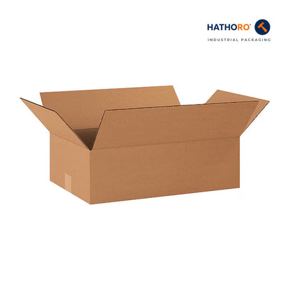 Hathoro 20 x 12 x 6 inch corrugated shipping box