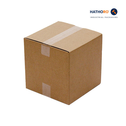 Hathoro 11 x 11 x 11 inch corrugated shipping box