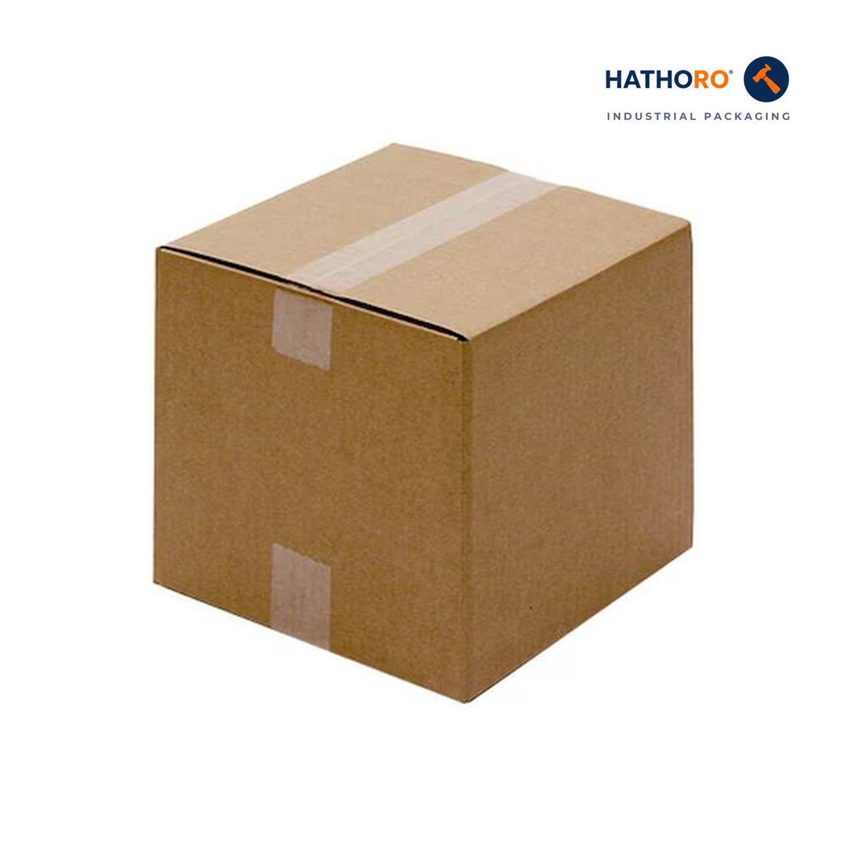 Hathoro 10 x 10 x 10 inch corrugated shipping box