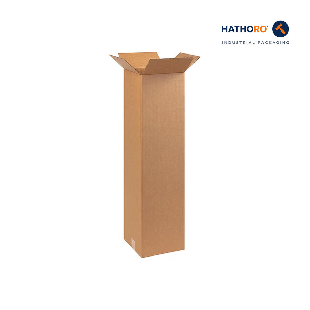 Hathoro 10 x 10 x 40 inch corrugated shipping box