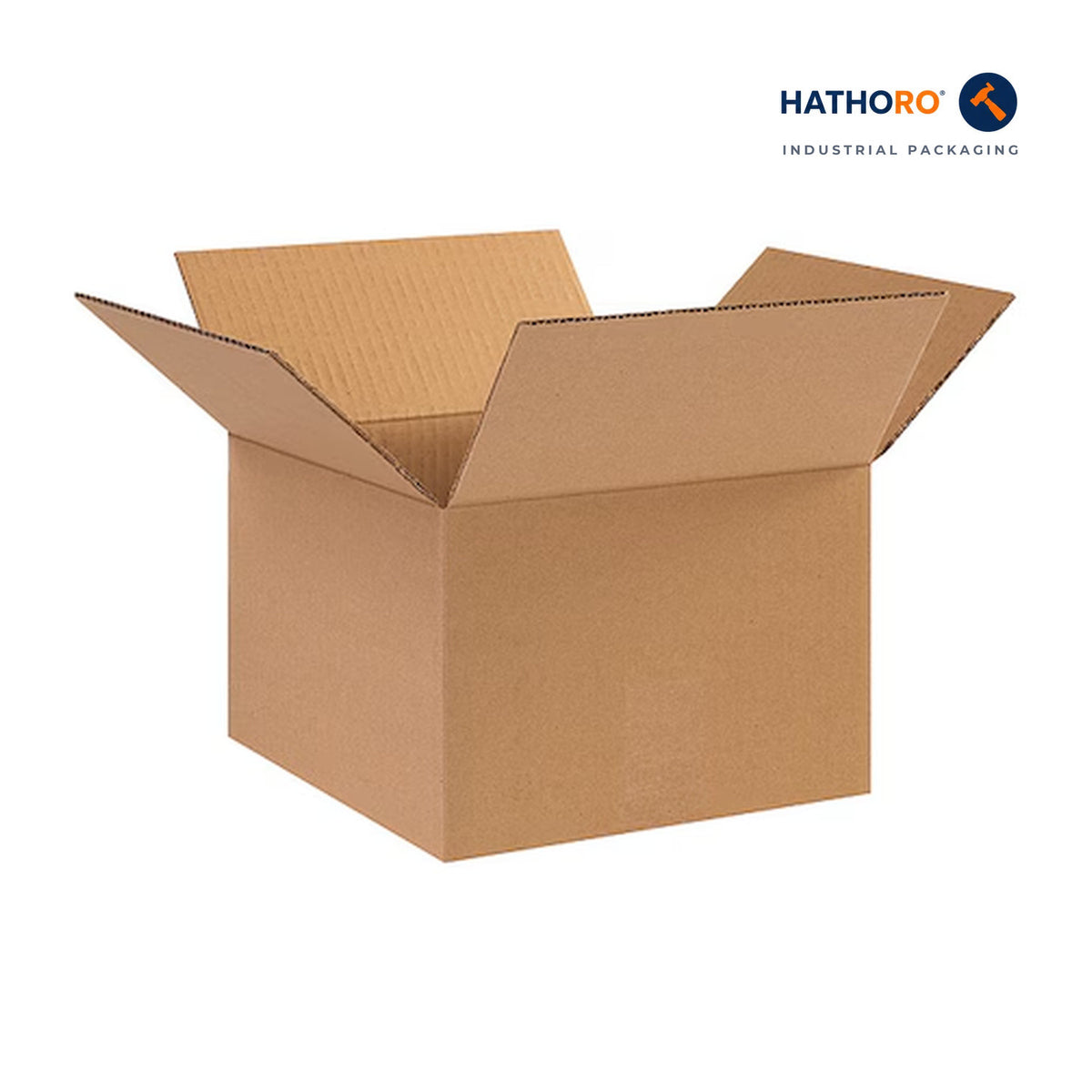 Hathoro 10 x 10 x 7 inch corrugated shipping box
