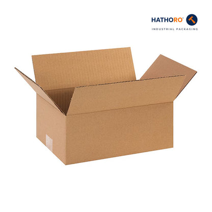 Hathoro 10 x 6 x 3 inch corrugated shipping box