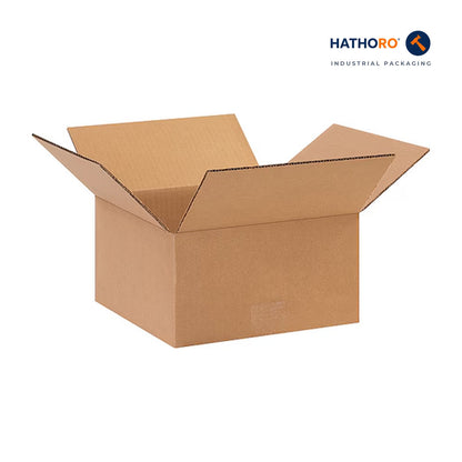 Hathoro 11 x 11 x 5 inch corrugated shipping box