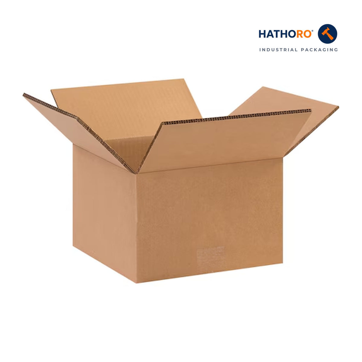 Hathoro 10 x 10 x 6 inch corrugated shipping box